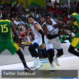 Italbasket, vita facile contro il Senegal: terza vittoria consecutiva