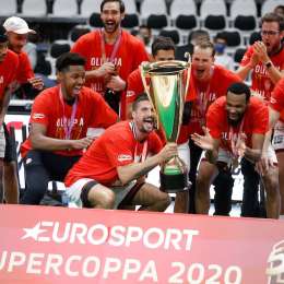 Olimpia, tutti i numeri del trionfo in Supercoppa: poker per Cinciarini