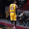 Doppia cifra per i Lakers con un super Lebron, Brooklyn piega Miami